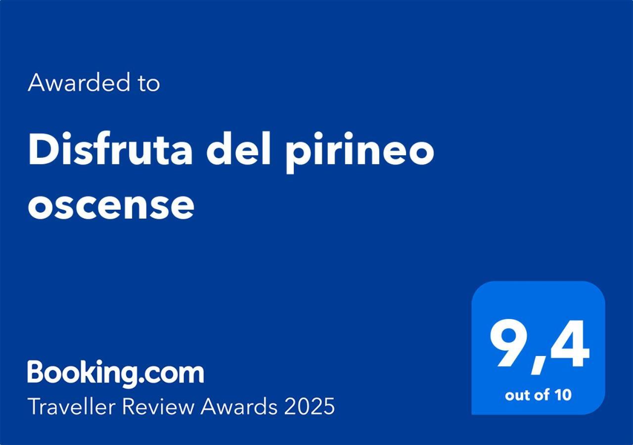 SabiñánigoDisfruta Del Pirineo Oscense公寓 外观 照片